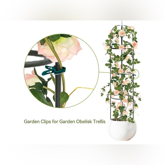 Green Plant Support Clips - Picture 3 of 5